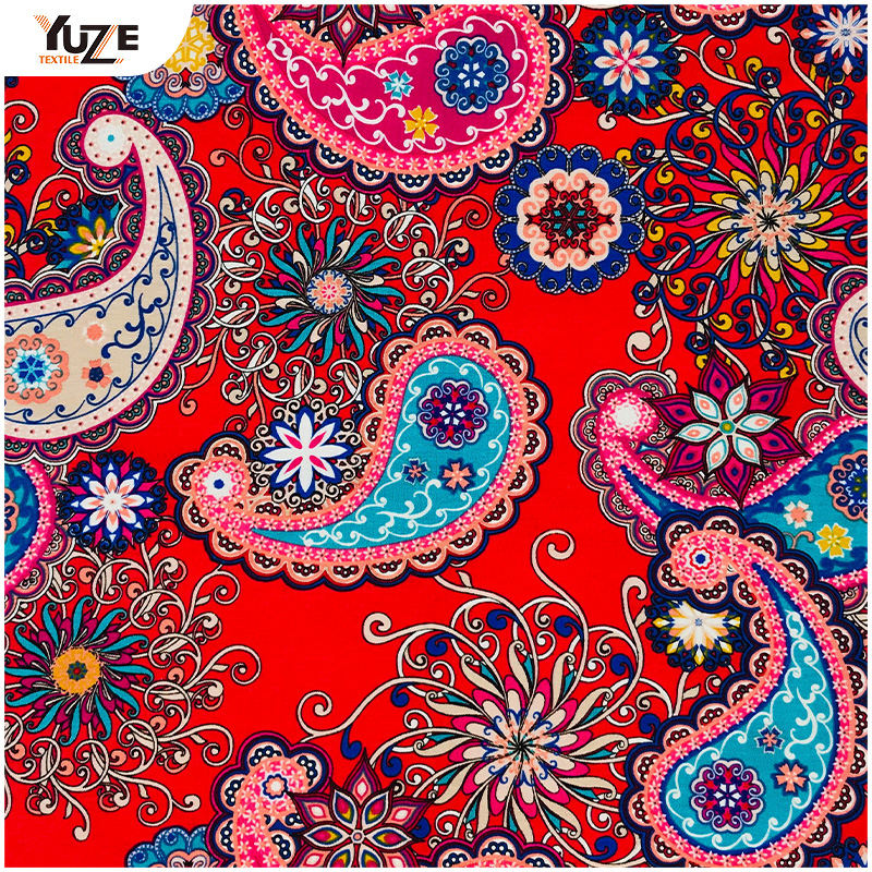 YZMY-170715 Rayon OE SPANDEX Baskı