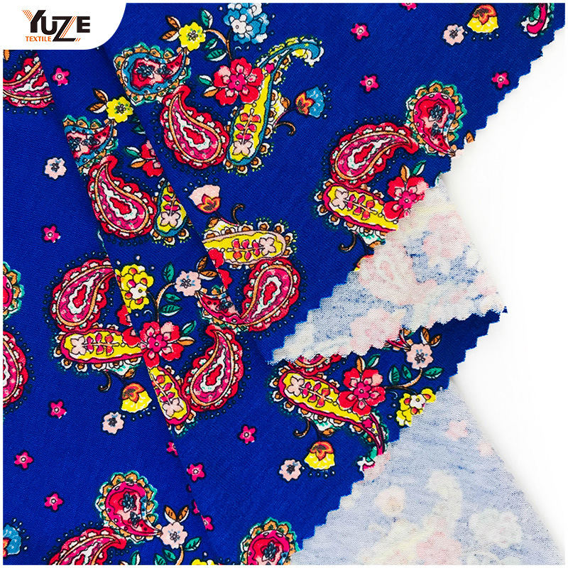 YZS16-319 Rayon OE spandeks baskısı