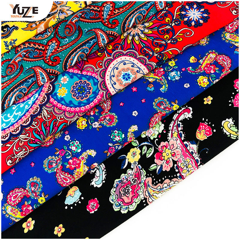 YZS16-319 Rayon OE spandeks baskısı