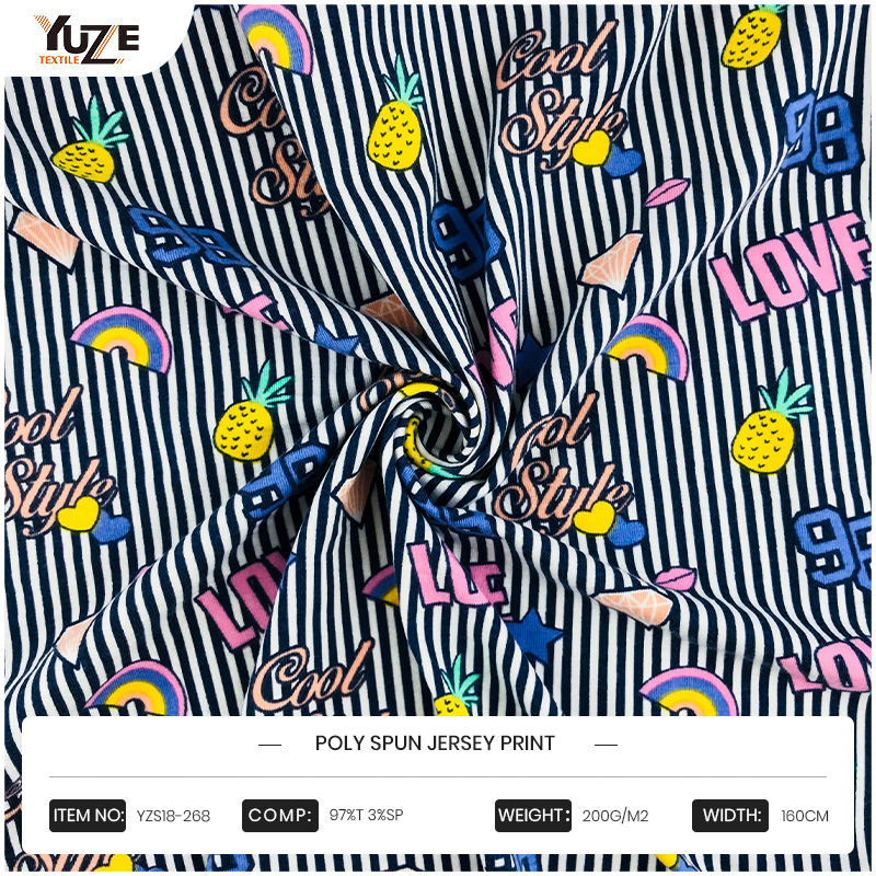 YZS18-268 Poly Can Jersey Baskı