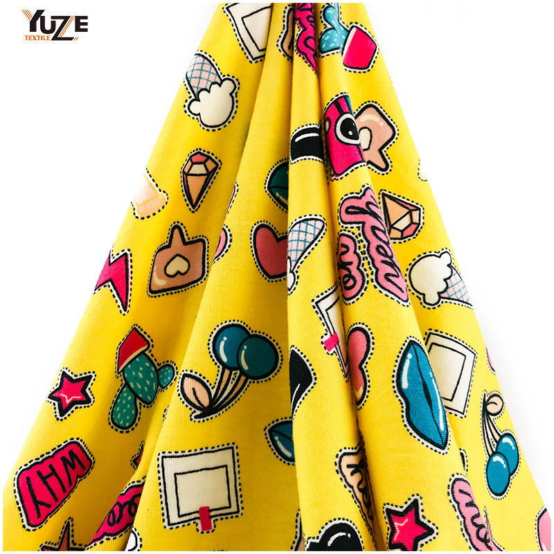 YZS18-278 Poli Döndüren Jersey SPANDEX BASKI