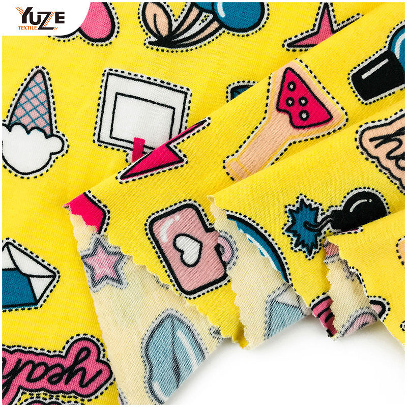 YZS18-278 Poli Döndüren Jersey SPANDEX BASKI