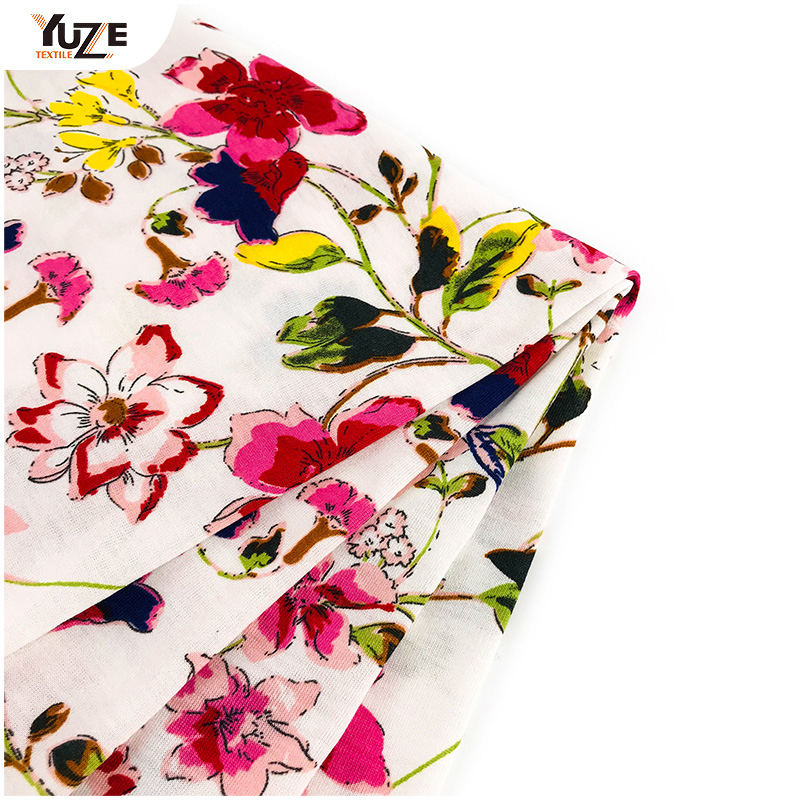 YZS18-455 Poli Dönen Jersey Spandex Baskı