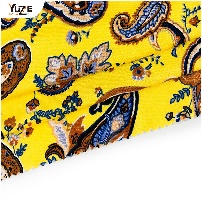 YZS21-125-2 Rayon OE SPANDEX Baskı