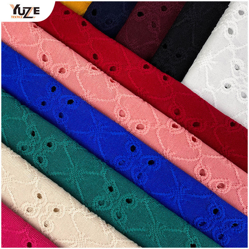 YZK-030030 DTY SPANDEX JACQ Delikli