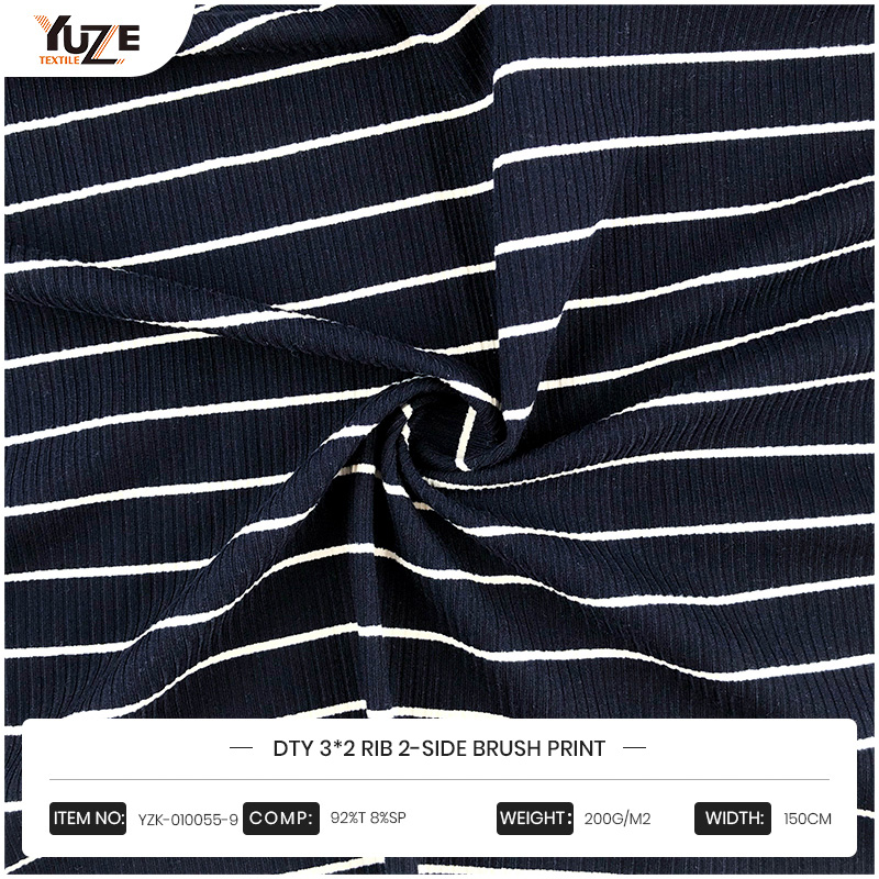 YZK-010055-9 DTY 3*2 Kaburga 2 taraflı fırça baskı