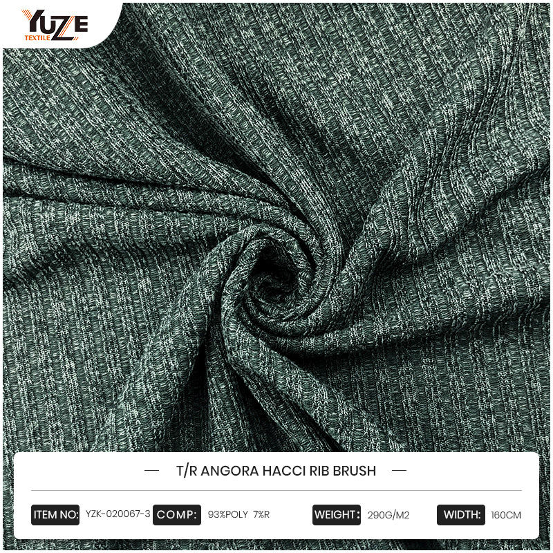 YZK-020067-3 T/R Angora Hacci Kaburga Fırçası