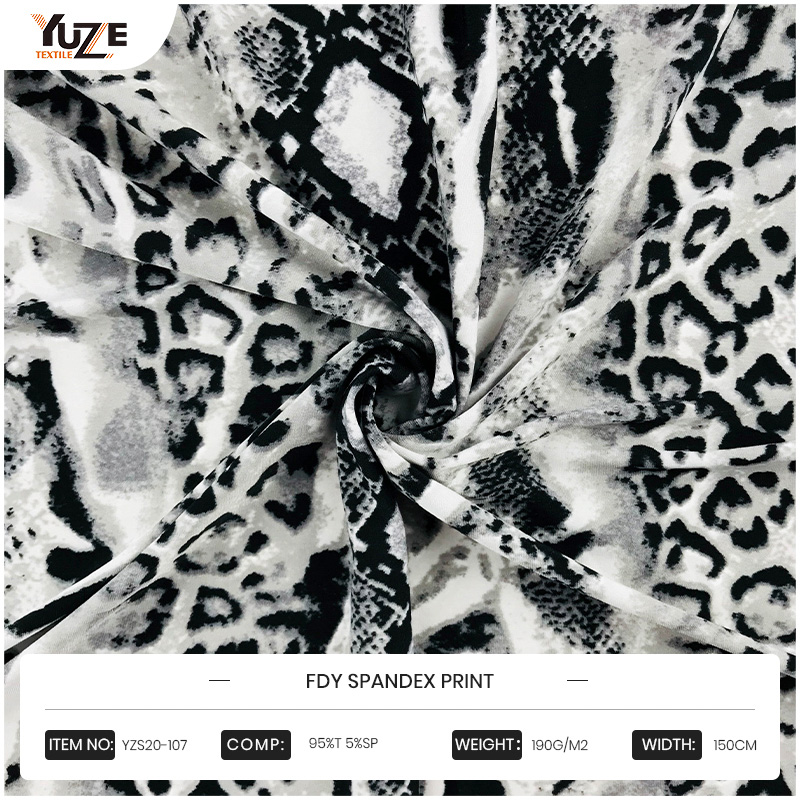 YZS20-107 FDY SPANDEX Baskı