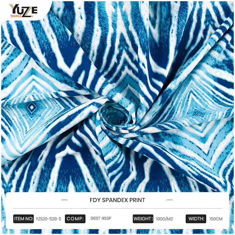 YZS20-528-5 FDY SPANDEX Baskı