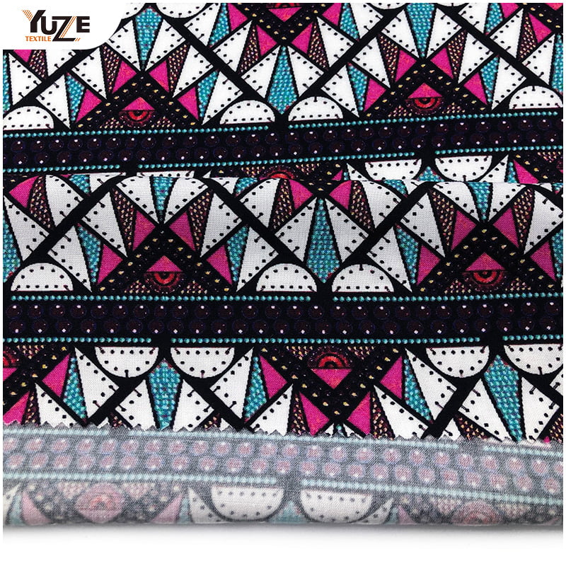 YZW-020612-30 Rayon Poplin Dijital Baskı