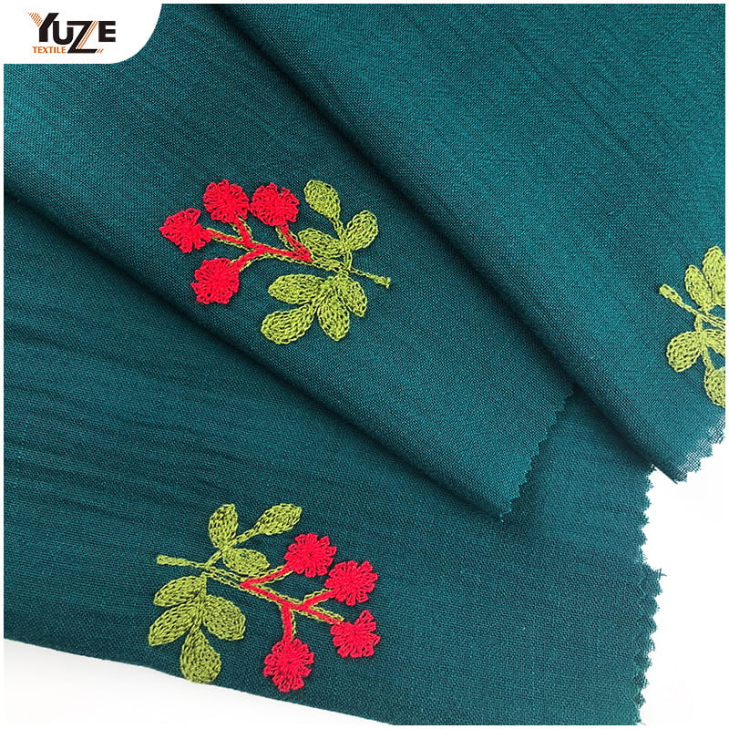 YZW-030066 Nazik Keten Hava Jeti Nakış