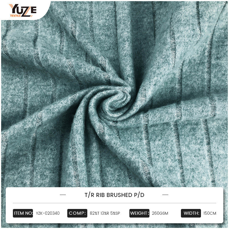 YZK-020340 T/R Rib Fırçalı P/D