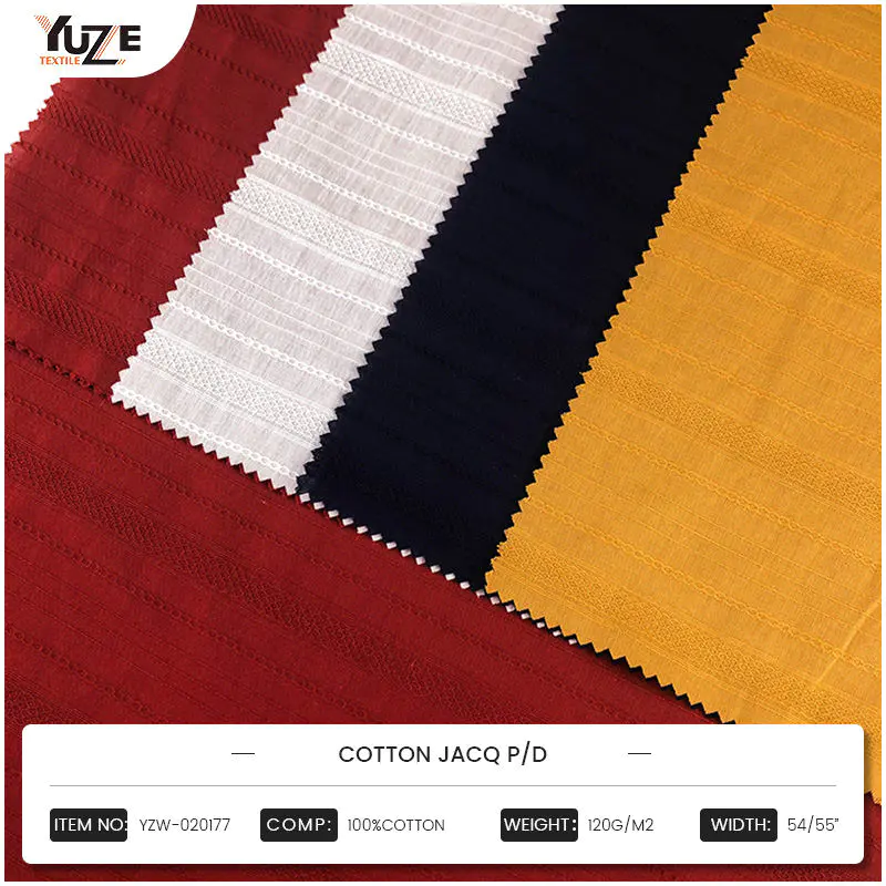 YZW-020177 Pamuk Jacq PD Jacquard Teknolojisi: Dokuma ve Sanatın Mükemmel Füzyonu